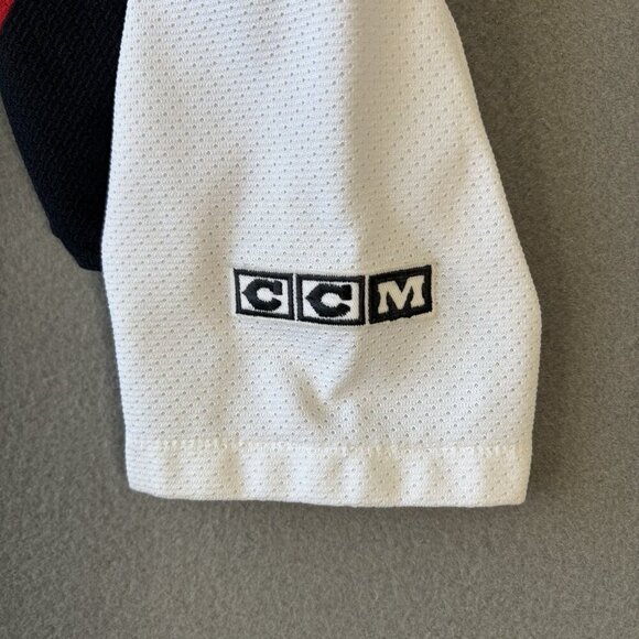 Vintage New Jersey Devils CCM Jersey White Adult Small 1990's NHL Hockey USA - Picture 10 of 16